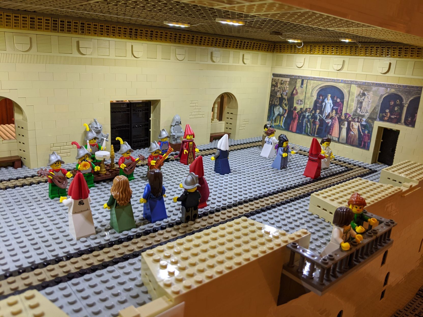 Lego exhibit